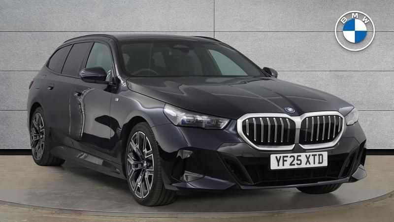Black Used 2025 BMW 530e M Sport Estate | £43,950 (Super price) - Image 1/4