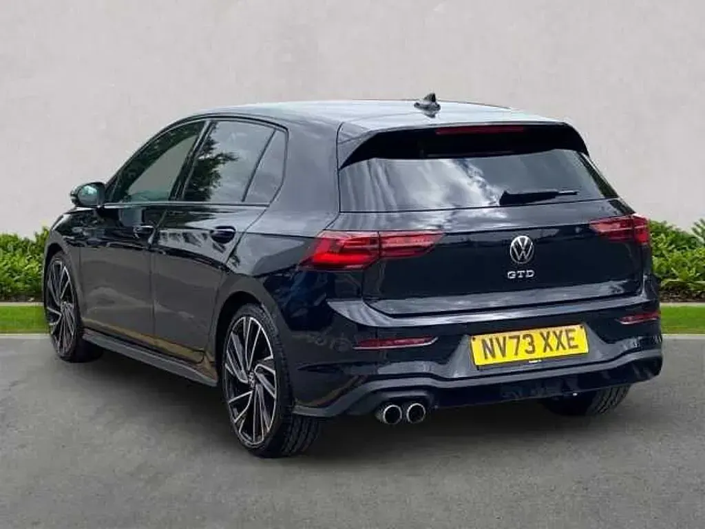 Used VW Golf VIII GTD 200 HP (147 kW) 2023 Black Hatchback