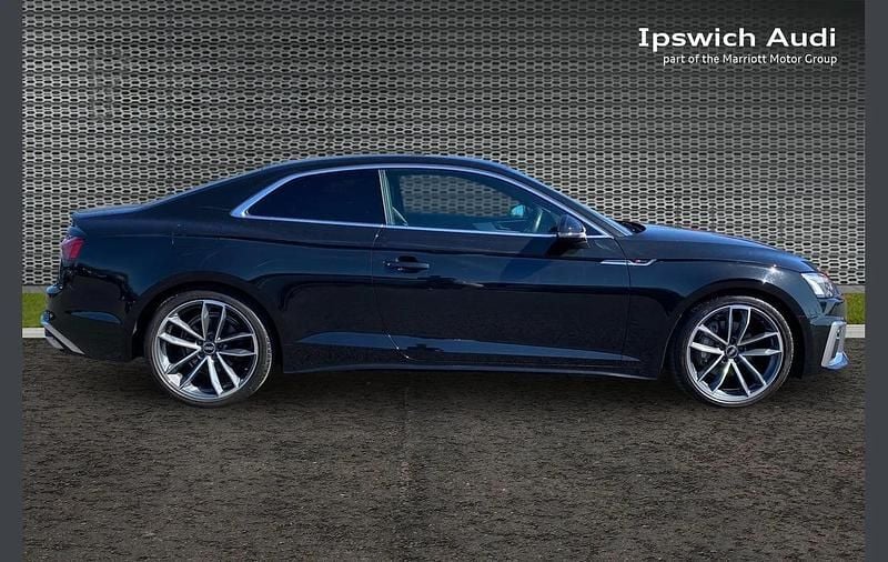 Used Audi A5 S-Line 200 HP (147 kW) 2022 Black Coupe