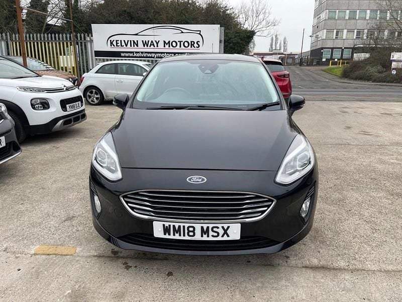 Used Ford Fiesta Titanium 2018 Black Hatchback