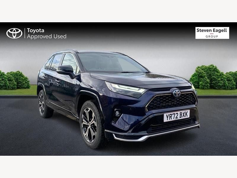 Blue Used 2022 Toyota RAV4 SUV | £26,591 (Fair price) - Image 1/3