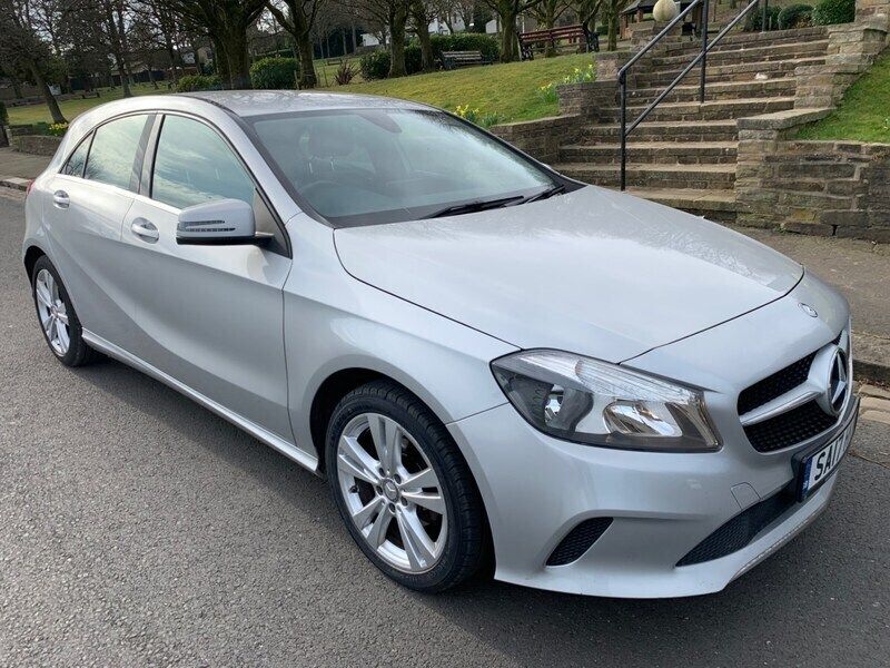 Silver Used 2017 Mercedes A180 Hatchback | £7,495 (Good price) - Image 1/4