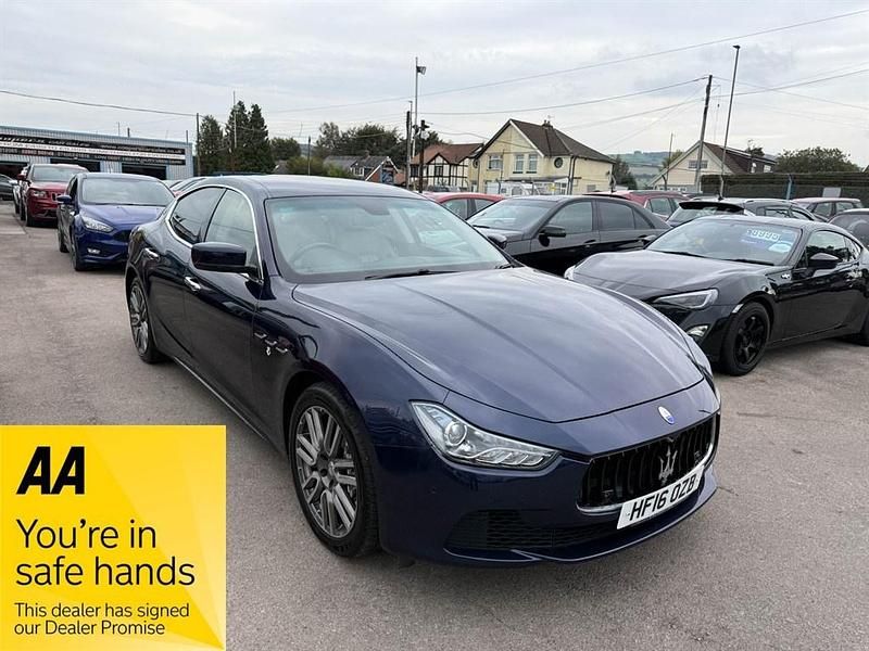 Blue Used 2016 Maserati Ghibli Coupe | £13,495 (Fair price) - Image 1/4