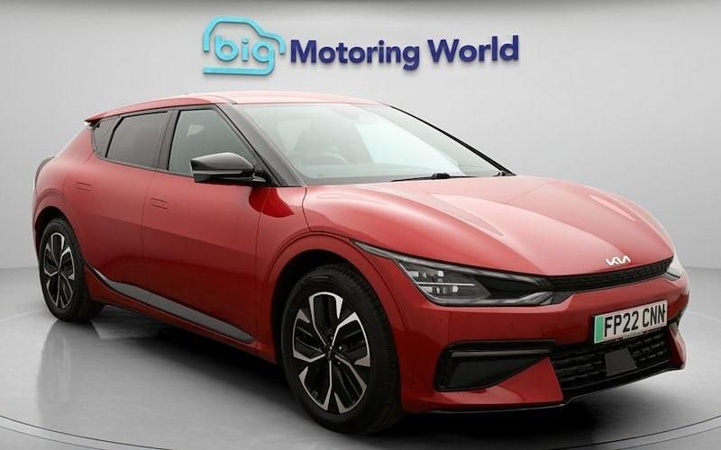 Used Kia EV6 GT-Line 167 kW (228 HP) 2022 Red SUV
