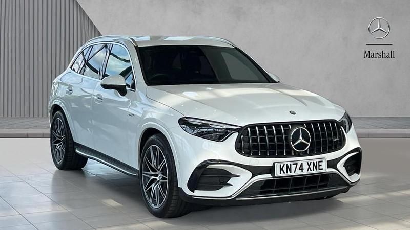 White Used 2024 Mercedes GLC43 AMG Premium SUV | £55,281 - Image 1/1