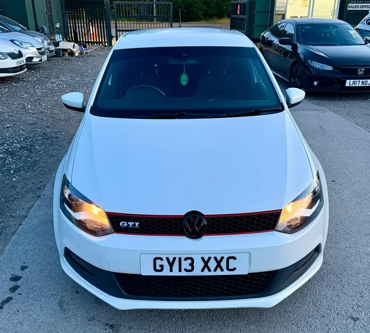 Used VW Polo GTI 180 HP (132 kW) 2013 White Hatchback