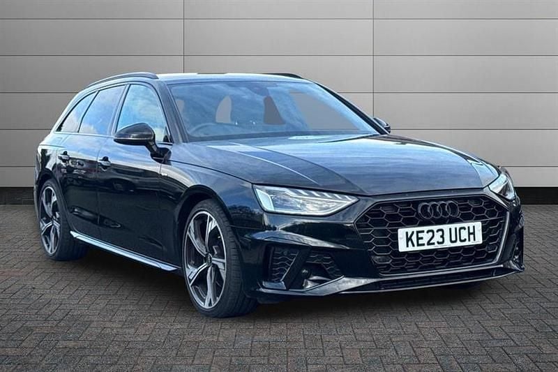 Used Audi A4 Black Edition 150 HP (110 kW) 2023 Black Estate