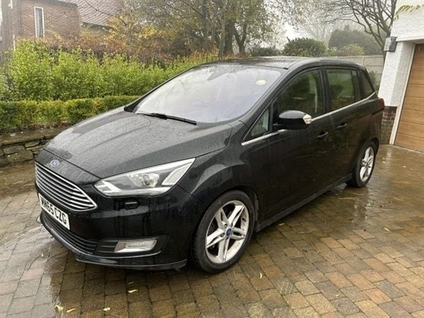 Black Used 2015 Ford C-MAX Titanium X MPV | £8,000 (Fair price) - Image 1/1