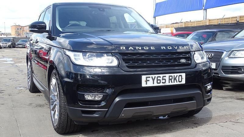 Black Used 2015 Land Rover Range Rover Sport HSE Dynamic SUV | £15,395 (Good price) - Image 1/4