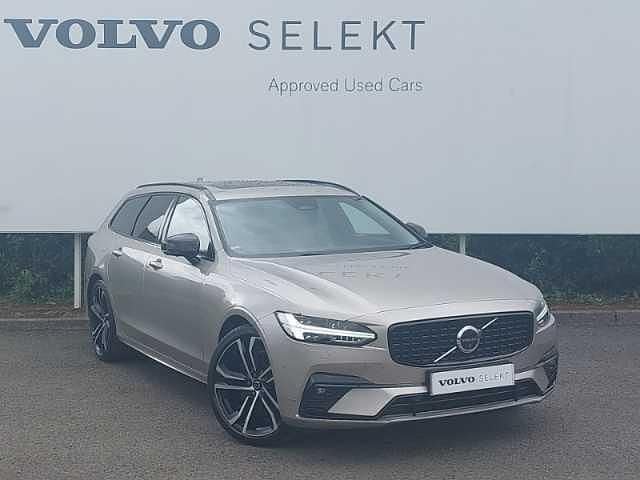 Grey Used 2024 Volvo V90 Ultimate Estate | £39,698 (Fair price) - Image 1/4
