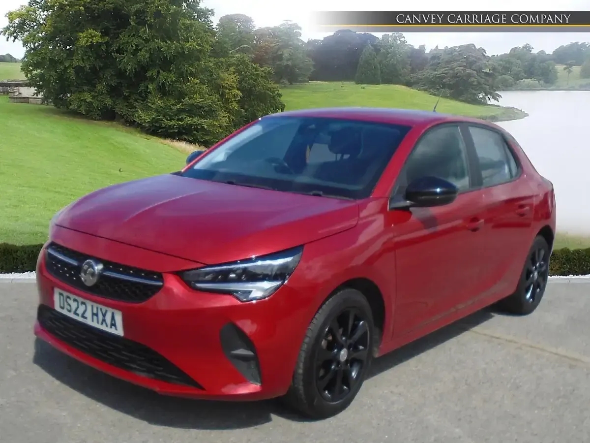 Used Vauxhall Corsa Edition 2022 Red Hatchback