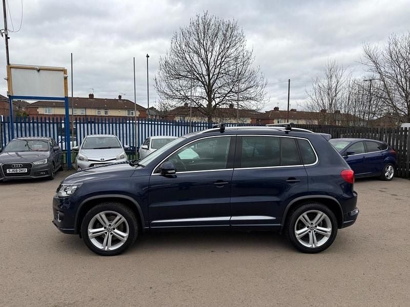 Used VW Tiguan R-line 2015 Blue SUV