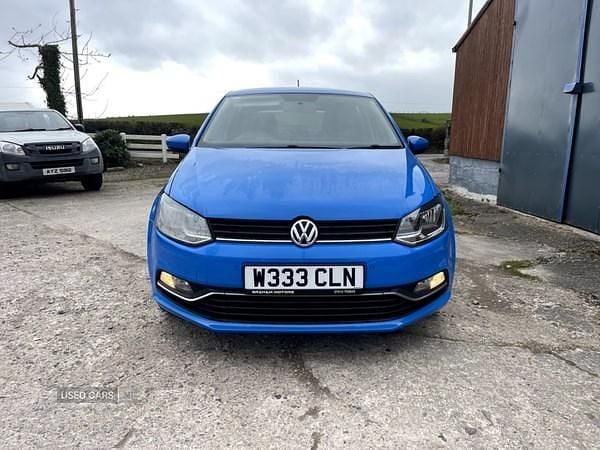 Used VW Polo SEL 90 HP (66 kW) 2014 Blue Hatchback