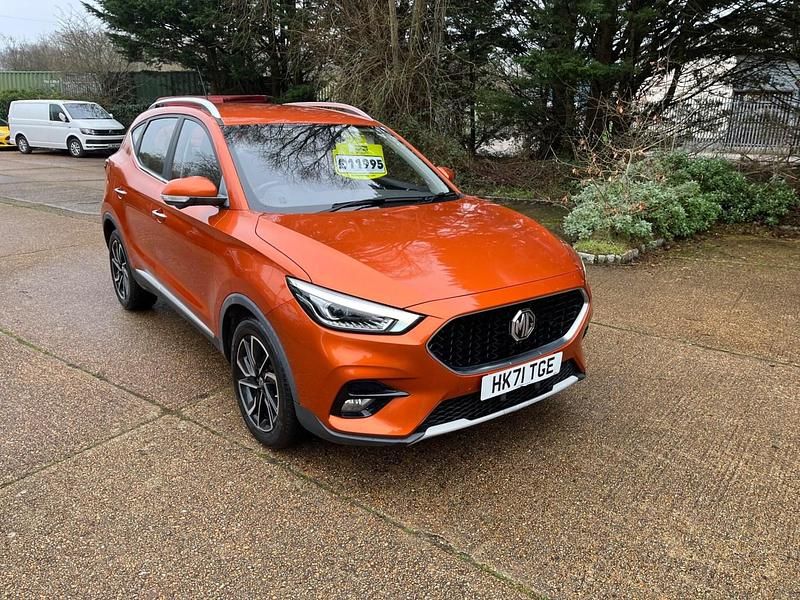 Used MG ZS Exclusive 106 HP (77 kW) 2021 Orange SUV
