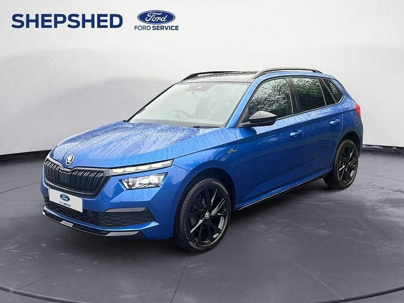Used Skoda Kamiq Monte Carlo 115 HP (84 kW) 2021 Blue SUV