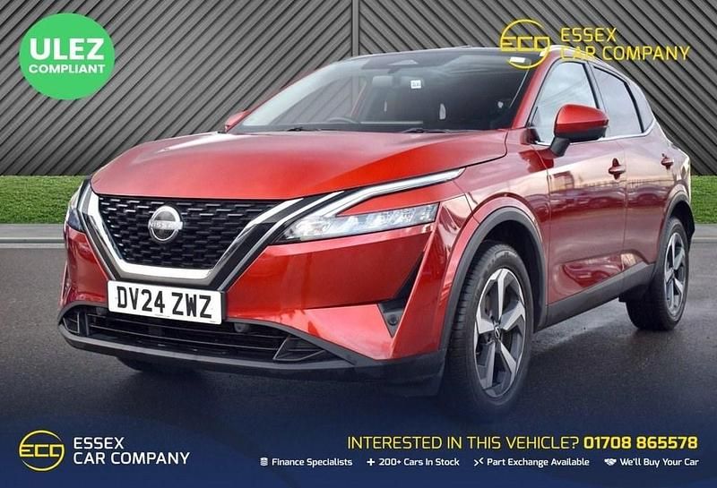Used Nissan Qashqai N-Connecta 158 HP (116 kW) 2024 Red SUV