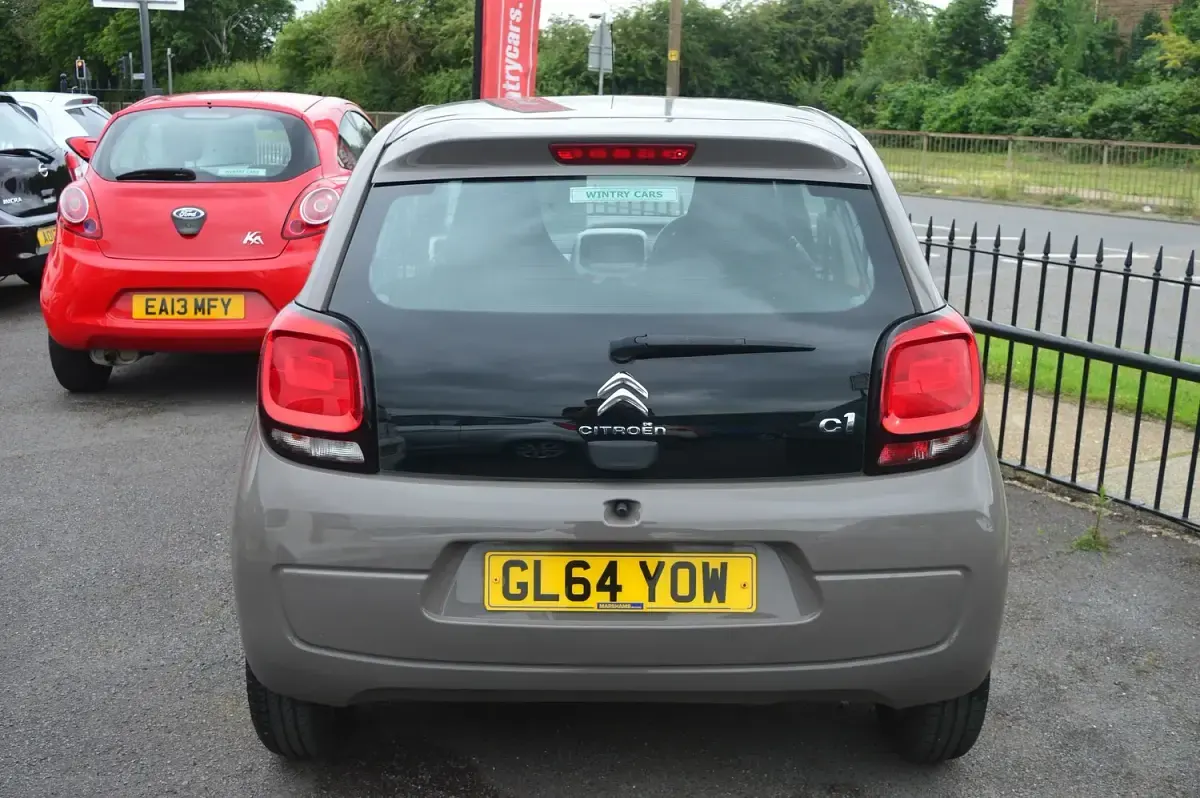 Used Citroën C1 Feel 68 HP (50 kW) 2014 Grey Hatchback