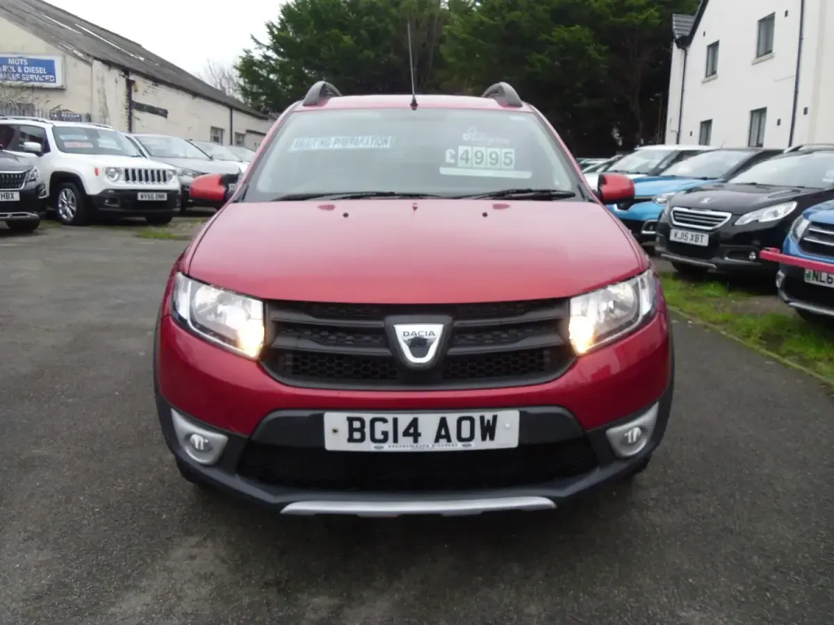 Used Dacia Sandero Ambiance 2014 Red Hatchback
