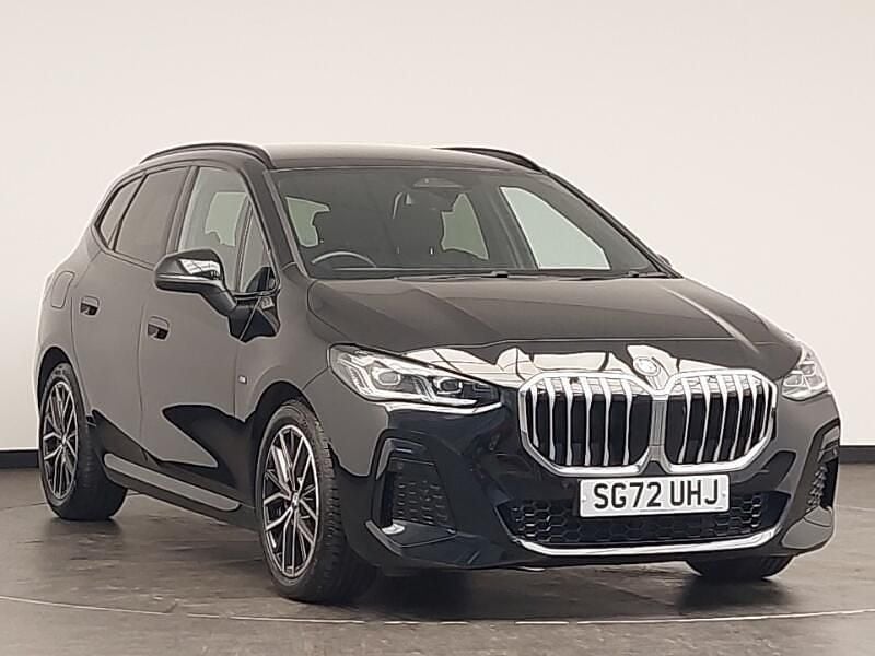 Black Used 2022 BMW 218 Active Tourer M Sport MPV | £23,898 (A bit pricey) - Image 1/4