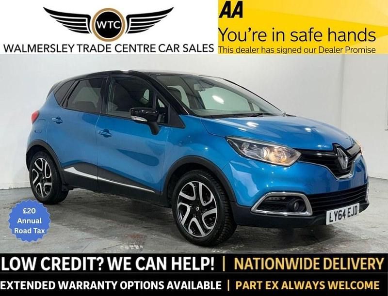 Used Renault Captur Dynamique 90 HP (66 kW) 2015 Blue SUV