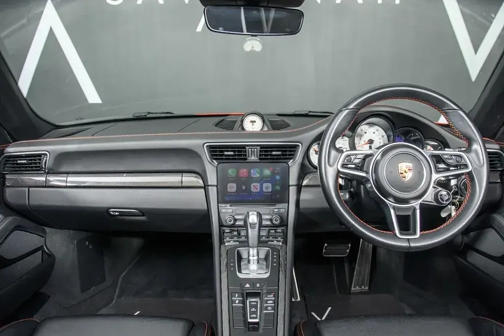 Used Porsche 911 2018 Orange Cabriolet
