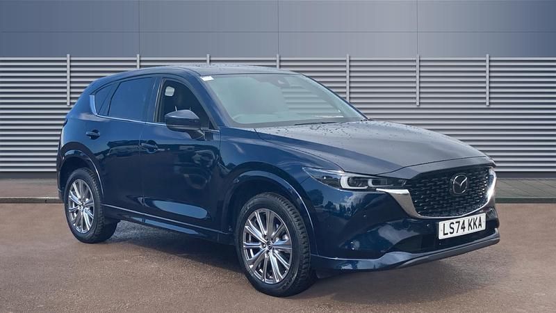 Blue Used 2024 Mazda CX-5 Takumi-Line SUV | £27,952 (Fair price) - Image 1/3