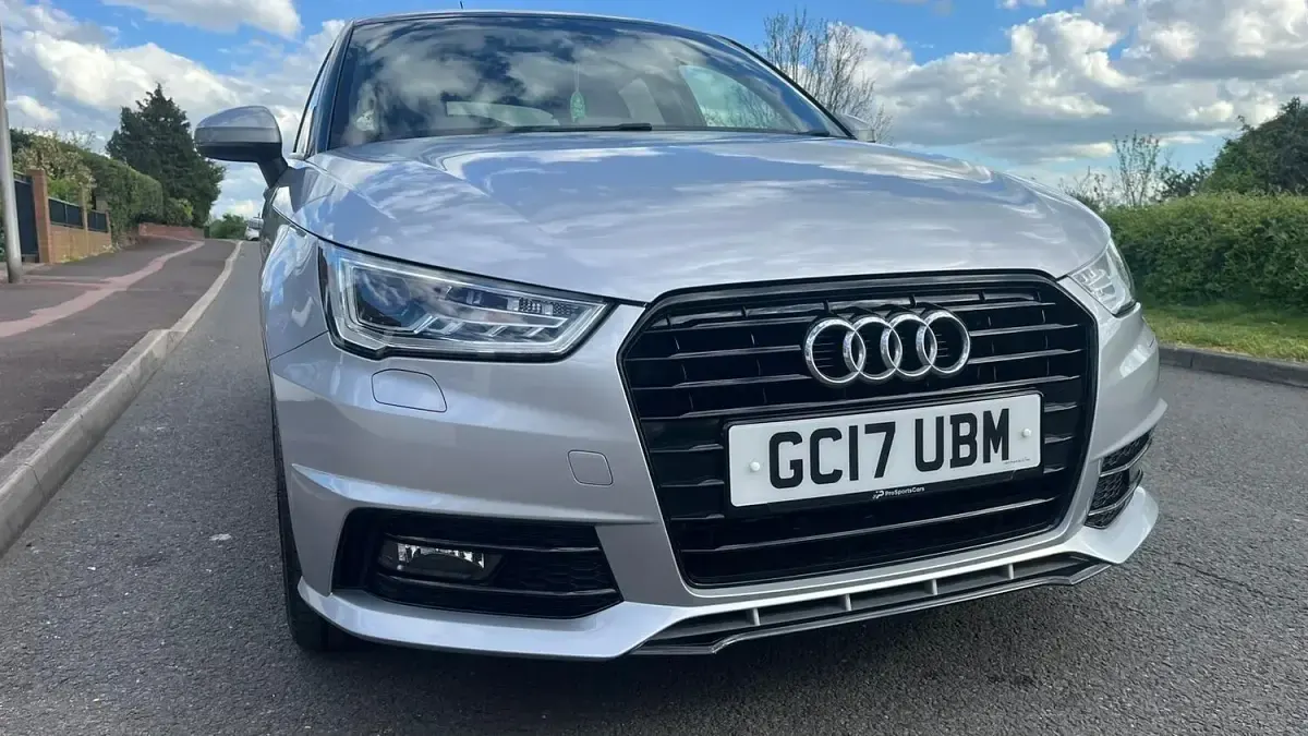 Used Audi A1 Sportback Black Edition 2017 Silver Hatchback