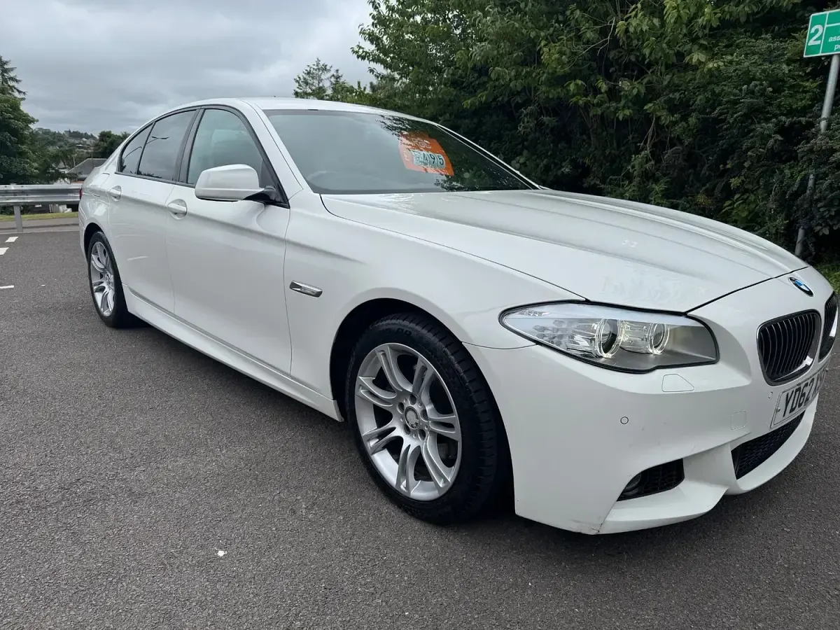 Used BMW 520 M Sport 184 HP (135 kW) 2012 White Sedan