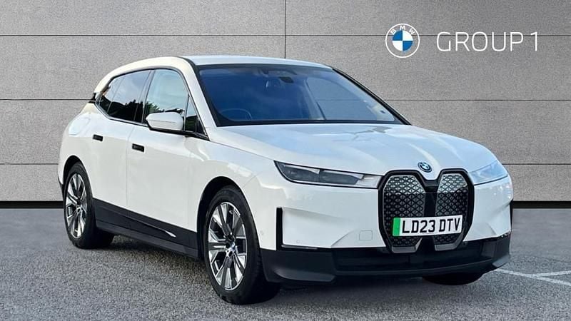 Used BMW iX Sport Line 239 kW (326 HP) 2023 White SUV