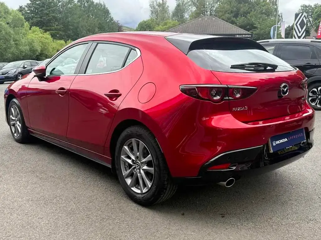 Used Mazda 3 Luxury 2021 Red Hatchback
