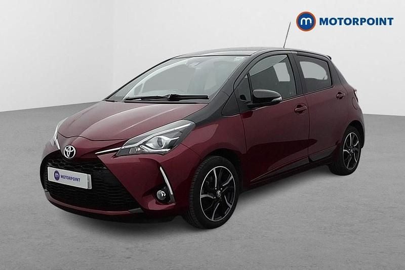 Used Toyota Yaris 2018 Red/black Hatchback