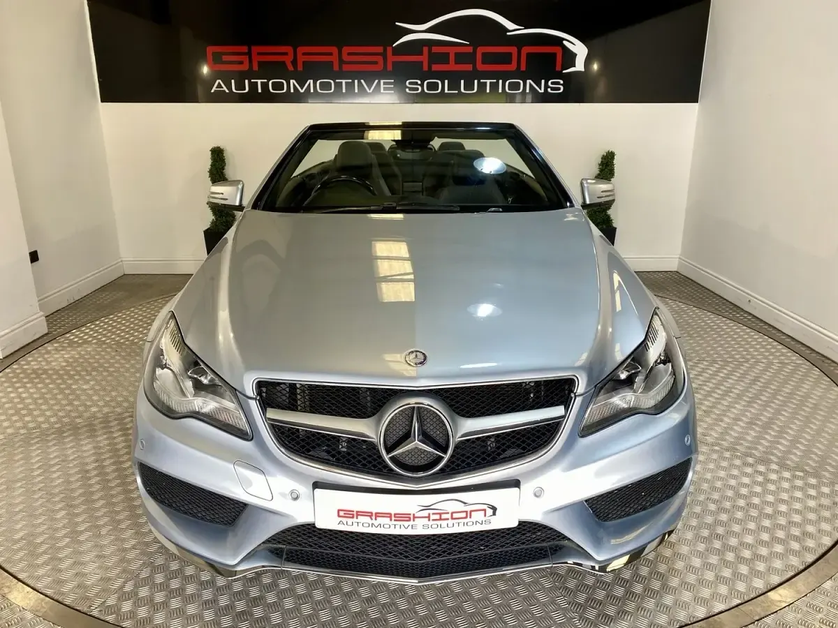 Used Mercedes E250 AMG 2014 Blue Cabriolet
