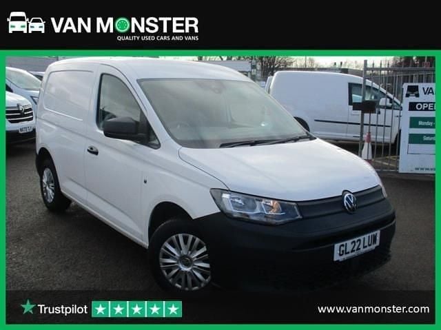 Used VW Caddy 102 HP (75 kW) 2022 White MPV