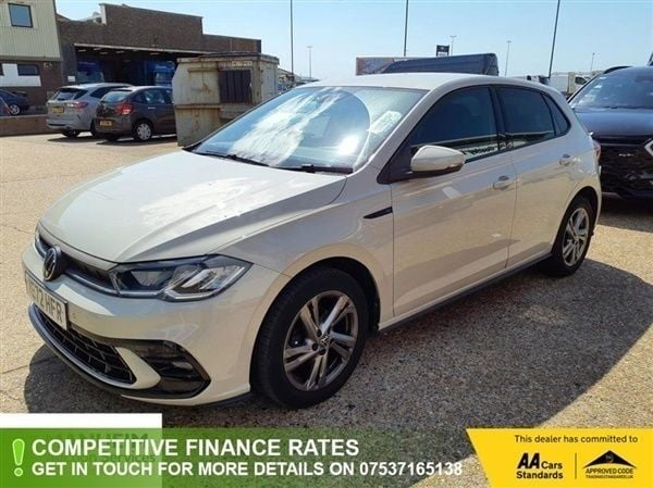 Grey Used 2022 VW Polo R-line Hatchback | £21,462 (Expensive) - Image 1/1