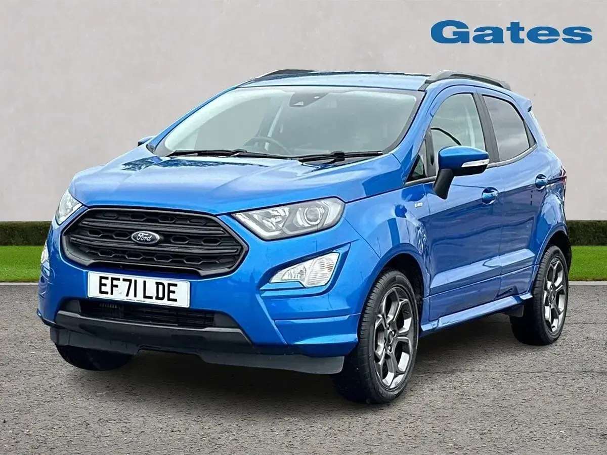 Used Ford Ecosport ST-Line 125 HP (91 kW) 2022 Blue SUV