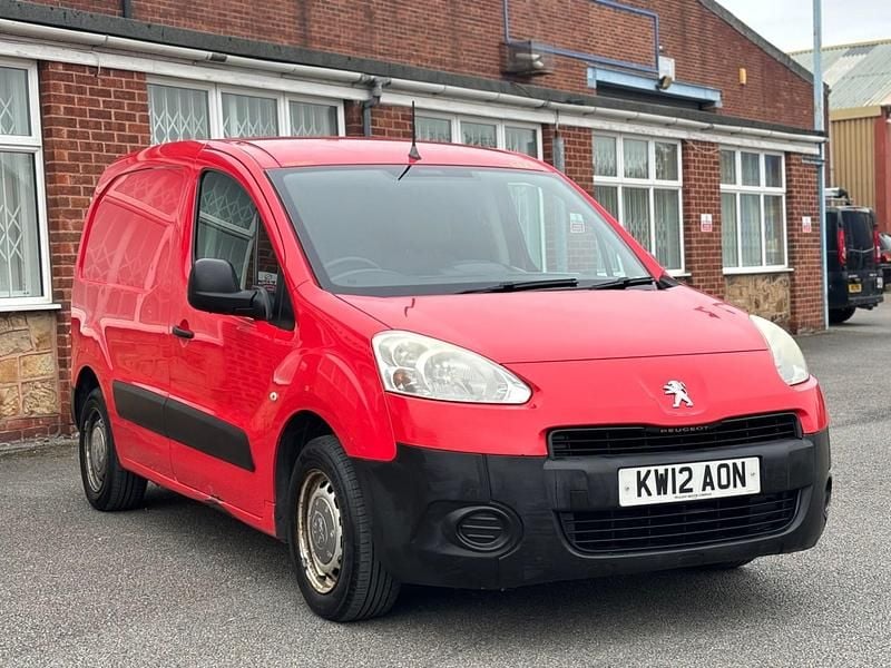 Red Used 2012 Peugeot Partner S Van | £1,995 (Good price) - Image 1/4