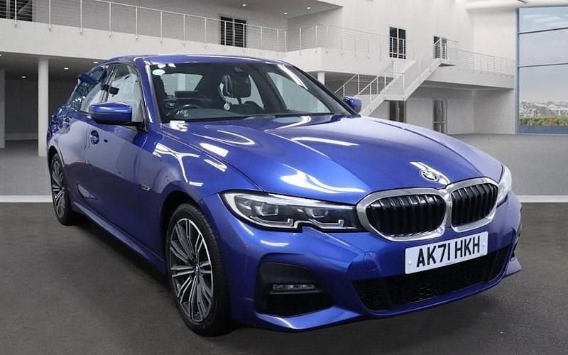 Blue Used 2021 BMW 330e M Sport Sedan | £17,000 (Fair price) - Image 1/3
