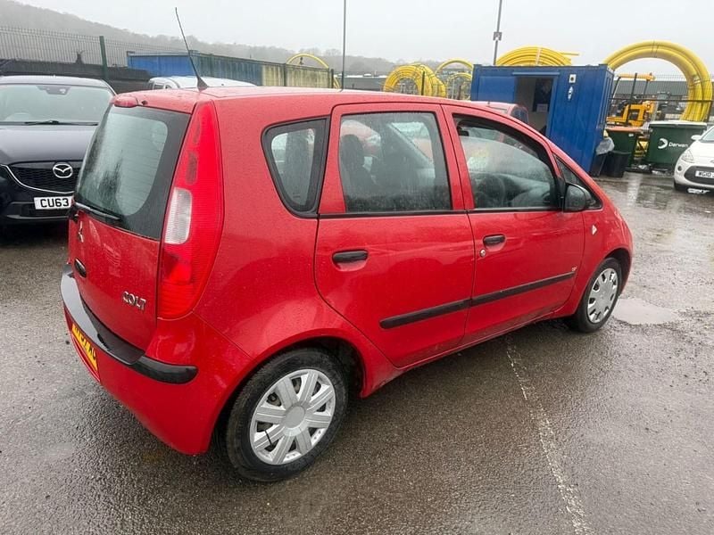 Used Mitsubishi Colt 2008 Red Hatchback