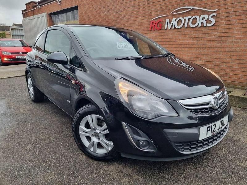 Used Vauxhall Corsa Sportive 95 HP (69 kW) 2014 Black Hatchback