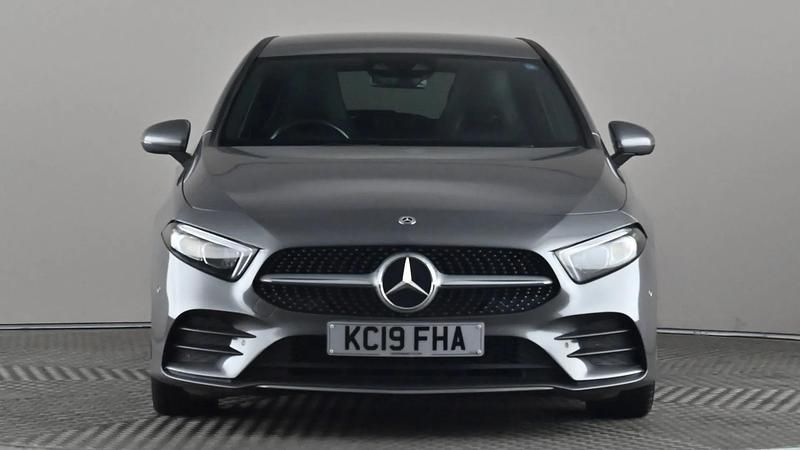 Used Mercedes A200 AMG Line Premium 163 HP (119 kW) 2019 Grey Hatchback