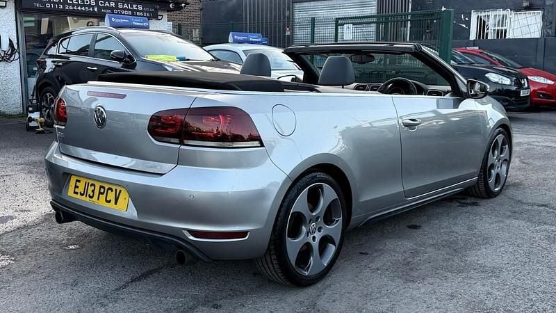 Used VW Golf Cabriolet GTI 210 HP (154 kW) 2013 Silver Cabriolet