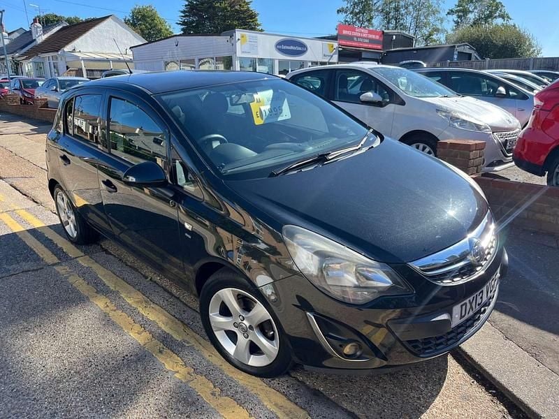 Black Used 2013 Vauxhall Corsa Hatchback | £1,995 (Good price) - Image 1/4