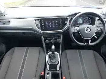 Used VW T-Roc Design 150 HP (110 kW) 2021 Blue SUV