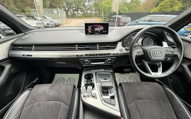 Used Audi Q7 S-Line 272 HP (200 kW) 2015 Black SUV