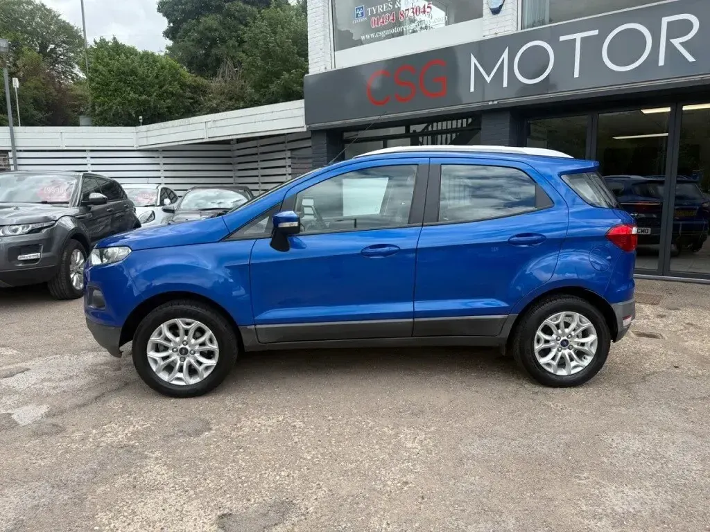 Used Ford Ecosport Zetec 2017 Blue SUV