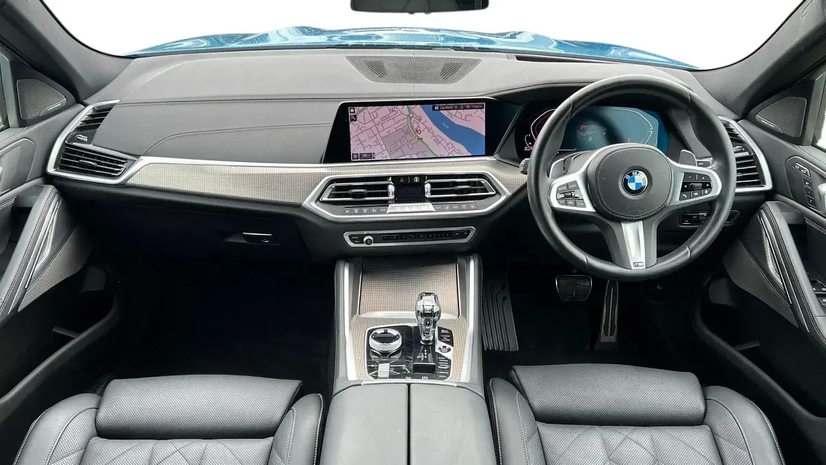Used BMW X6 M Sport 282 HP (207 kW) 2023 Blue SUV