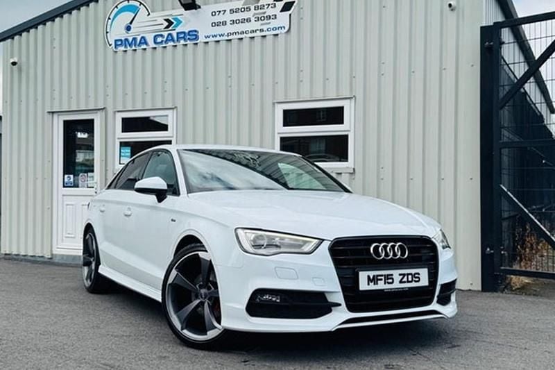 White Used 2015 Audi A3 S-Line Sedan | £10,950 (Fair price) - Image 1/1