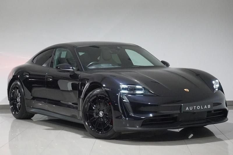 Black Used 2022 Porsche Taycan Performance Package Sedan | £52,875 (Fair price) - Image 1/4