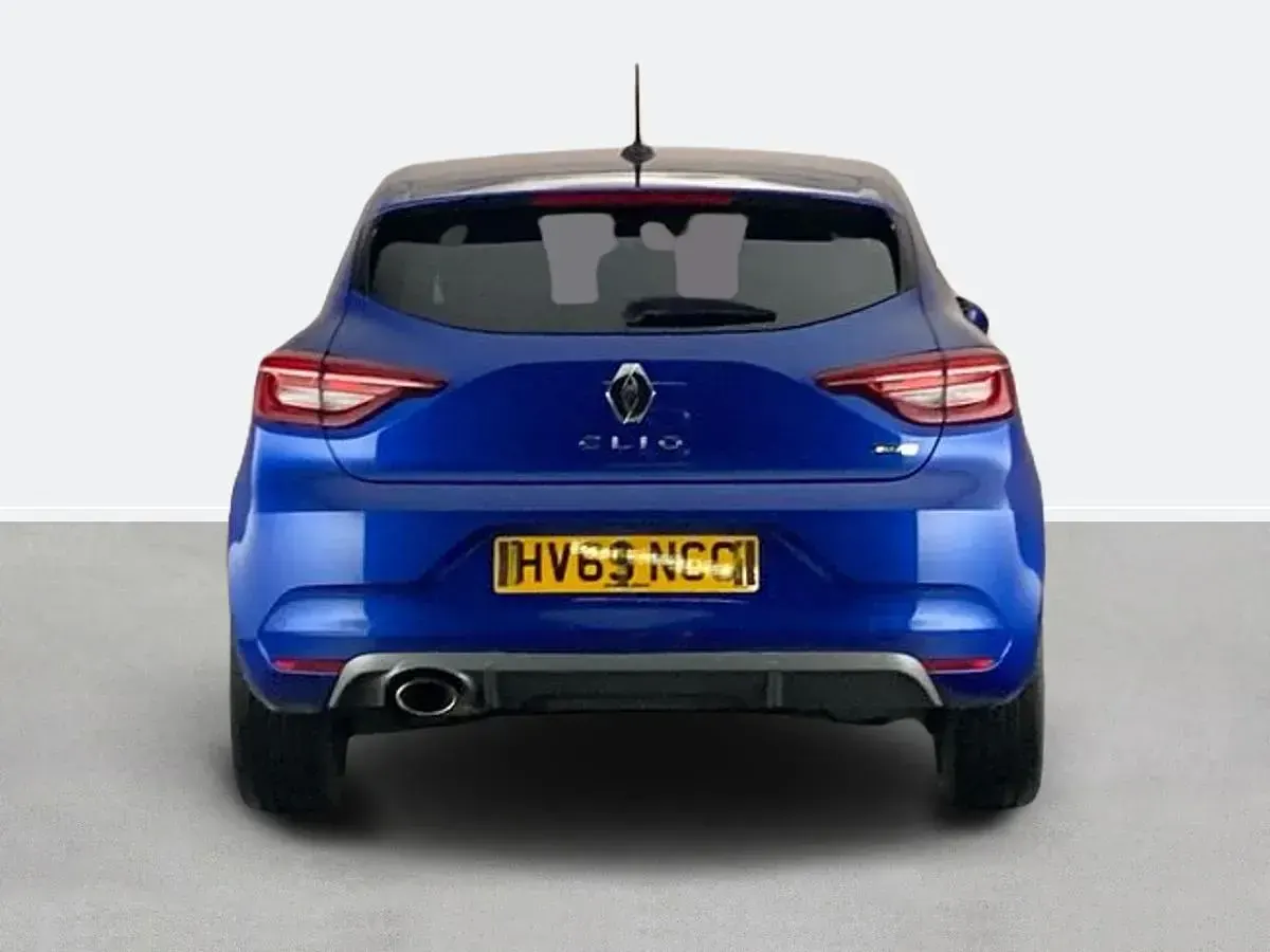 Used Renault Clio RS Line 100 HP (73 kW) 2019 Blue Hatchback