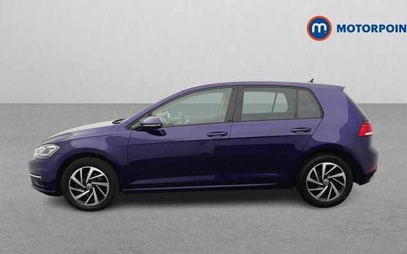 Used VW Golf VII Edition 150 HP (110 kW) 2019 Blue Hatchback